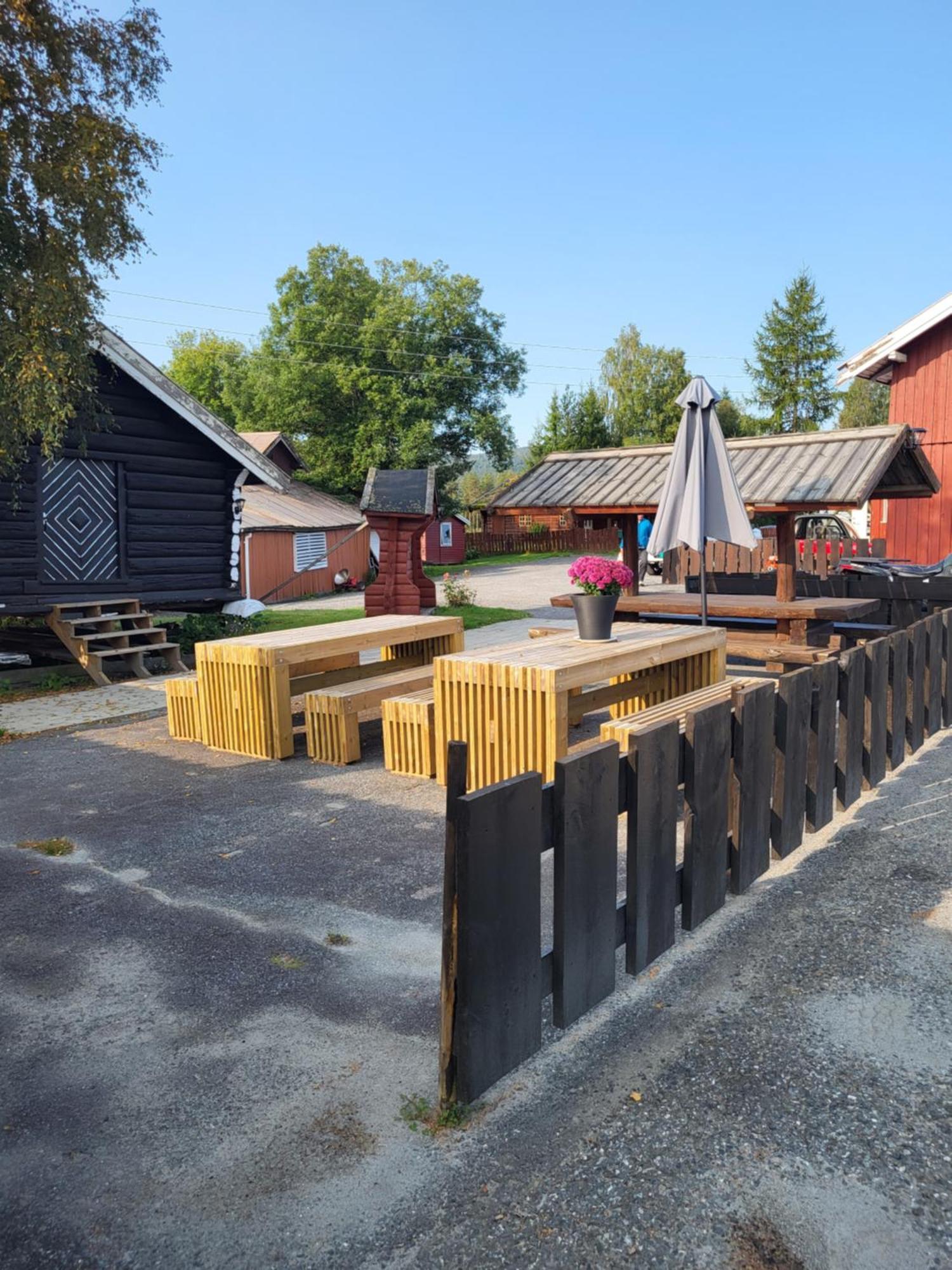 Neset Skydsstasjon Hotel Flesberg Bagian luar foto